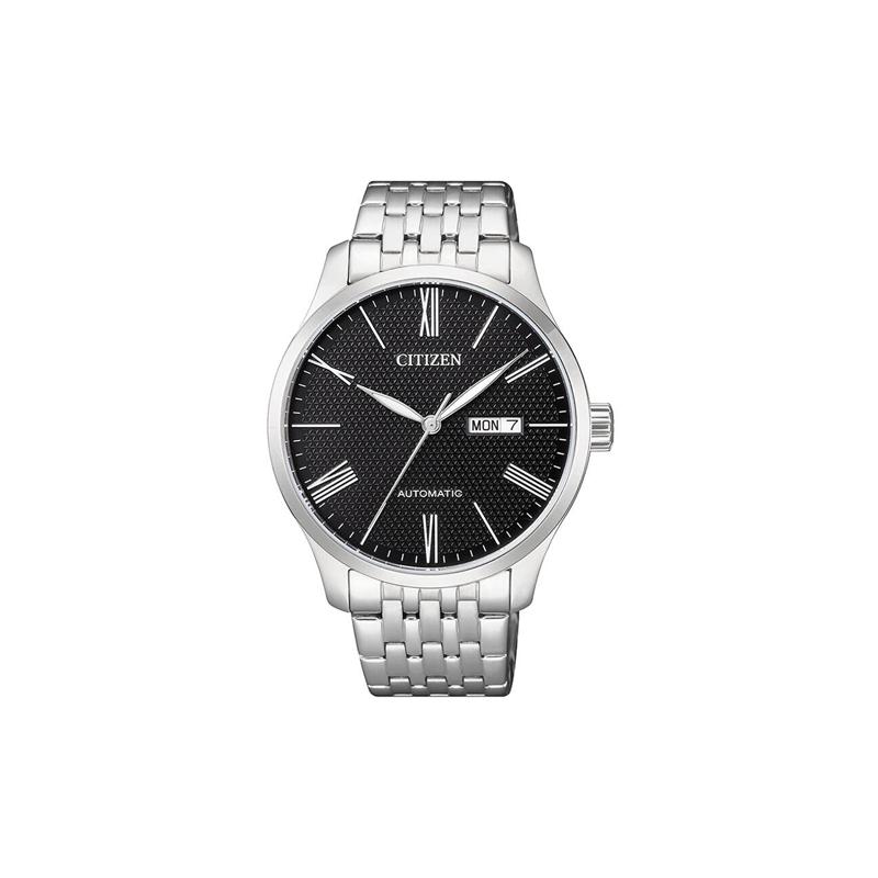 

CITIZEN bracelet gift box, business fashion and leisure, 50 meters waterproof, Automatic, Steel Strap, , men s watch, black dial NH8350-59E чорний