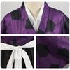 Demon Slayer: Kimetsu No Yaiba Upper String Kokushibo Cosplay Costume Stage Performance Outfit Kimono Kokushibo Cosplay Clothing