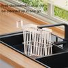 Basket Hanging Behind The Door Kitchen Cabinet Door Organizer Wall Mounted Self Adhesive Storage Basket