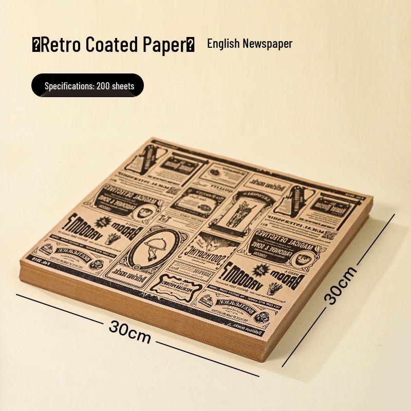 Baking Oil-Absorbing Kraft Paper Liner for Fried Chicken and Fries