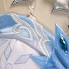 Kostium cosplayerki królowej lodu oryginalny bóg annastasia cosplay kostium anime