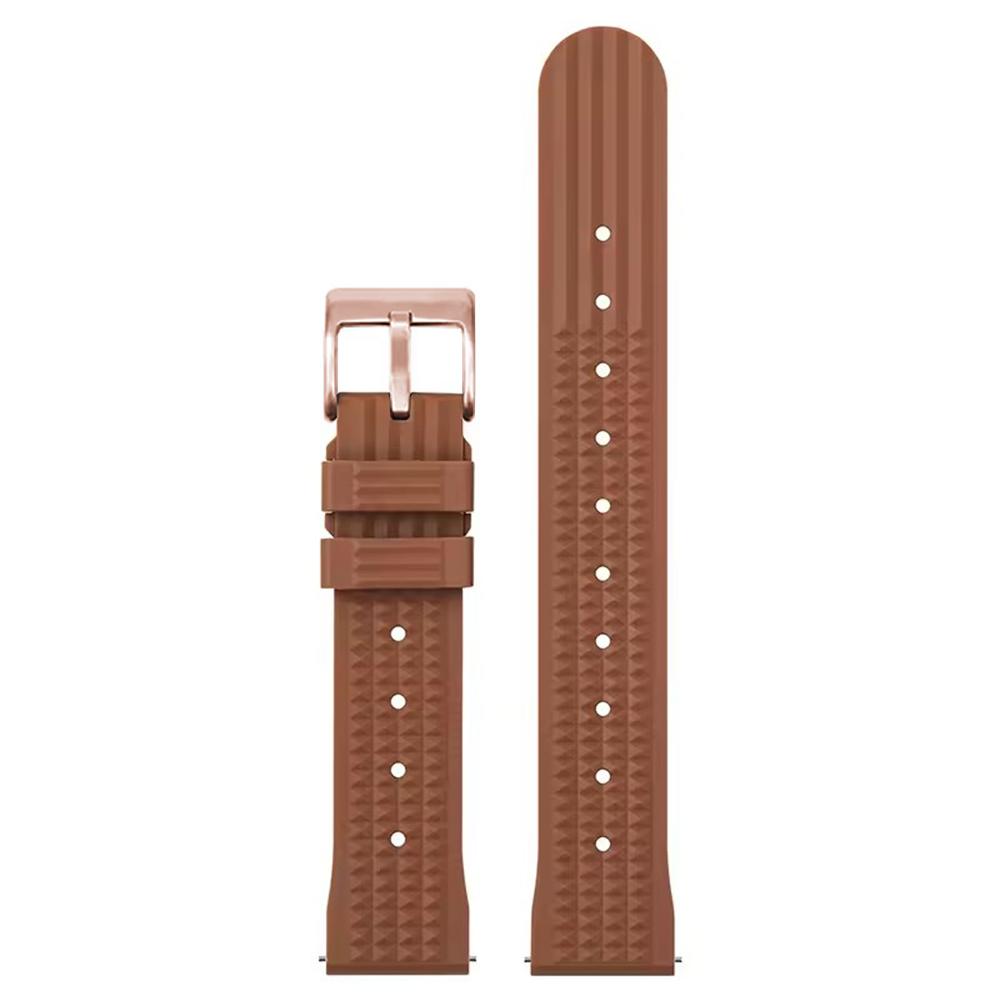 

STAPELP Premium Grade Waffle Silicone Watch Band Quick Release Waffle Rubber Watch Strap 20mm 22mm For Traditional Diving Watch 22mm