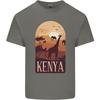 Kenya Safari Souvenir Unisexs Light Cotton Tshirt