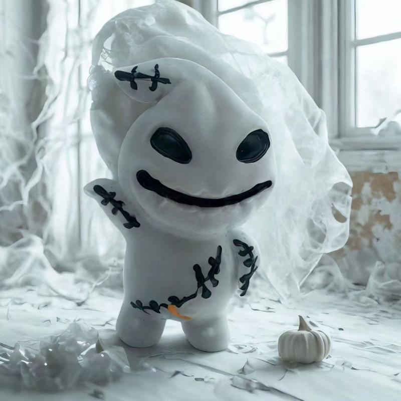 Nowe pluszowe zabawki na Halloween, rękodzieło żywiczne do domu, figurki, Halloween horror i horror