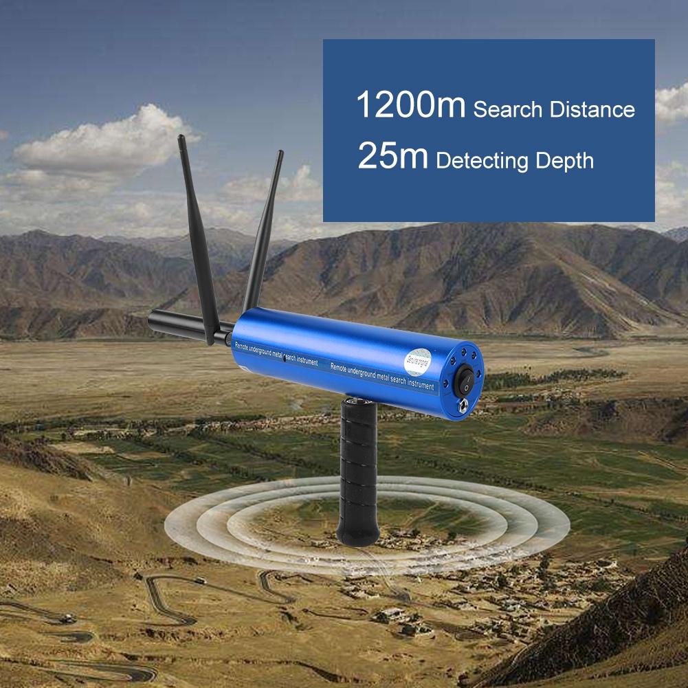 Detector de metale portabil profesional Telecomanda Aur Argintiu Scaner de cupru (albastru  )