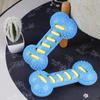 Pet Dog Chew Toys Rubber Bone Toy Bite Resistant Puppy Interactive Stick Puppy Chewing Toy Squeaky Interactive Dog Toys