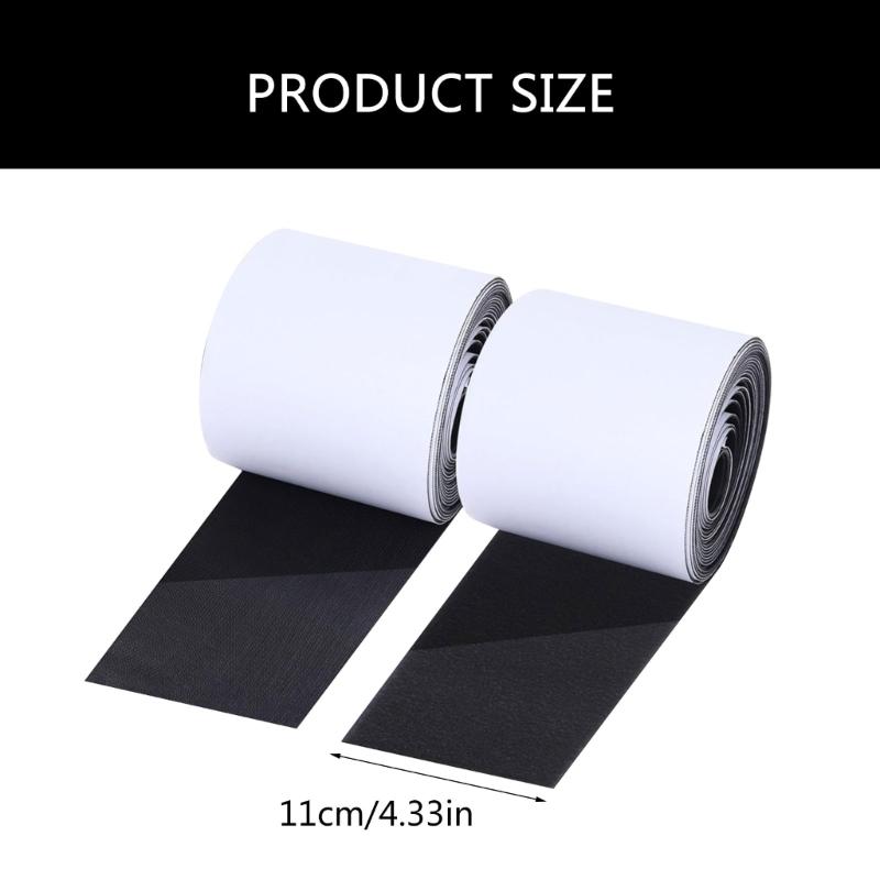 2Pcs Sofa Cushion Tape 4.4Inchx20Feet Cushion Grip Pad Heavy Duty Adhesive Strips Sofa Cushions Slip Resistant Tape Grip