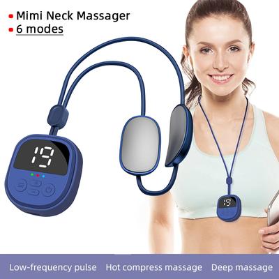 Anhänger-Nackenmassagegerät, Niederfrequenz, 9 Stufen, für Nacken, Arme, Beine, Schulter, Massagegerät, Gesundheitspflege-Tools, tragbares Entspannungsgerät