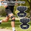1Pcs Adjustable Sports Knee Braces Double Straps Breathable Knee Support Strap Patellar Tendon Stabilizer Band for Basketball