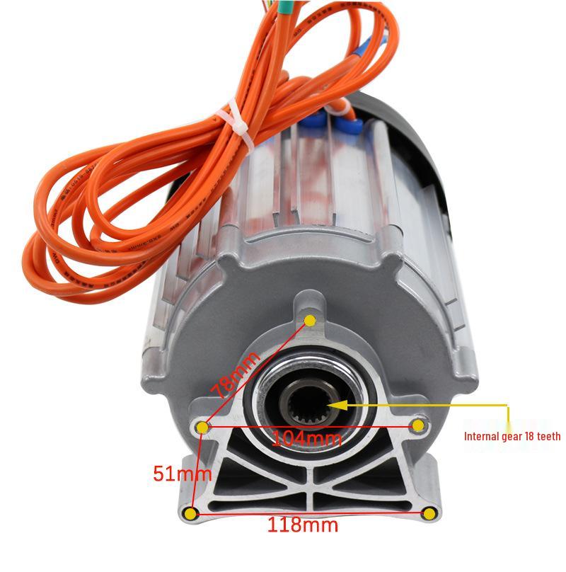 High-Power Electric Tricycle Brushless Motor Controller (60V/72V, 2000W/3000W)