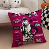 AAlison Hendrix Cushion Cover Throw Pillow Cover Hidden Button Durable Polyester Chair Cushion