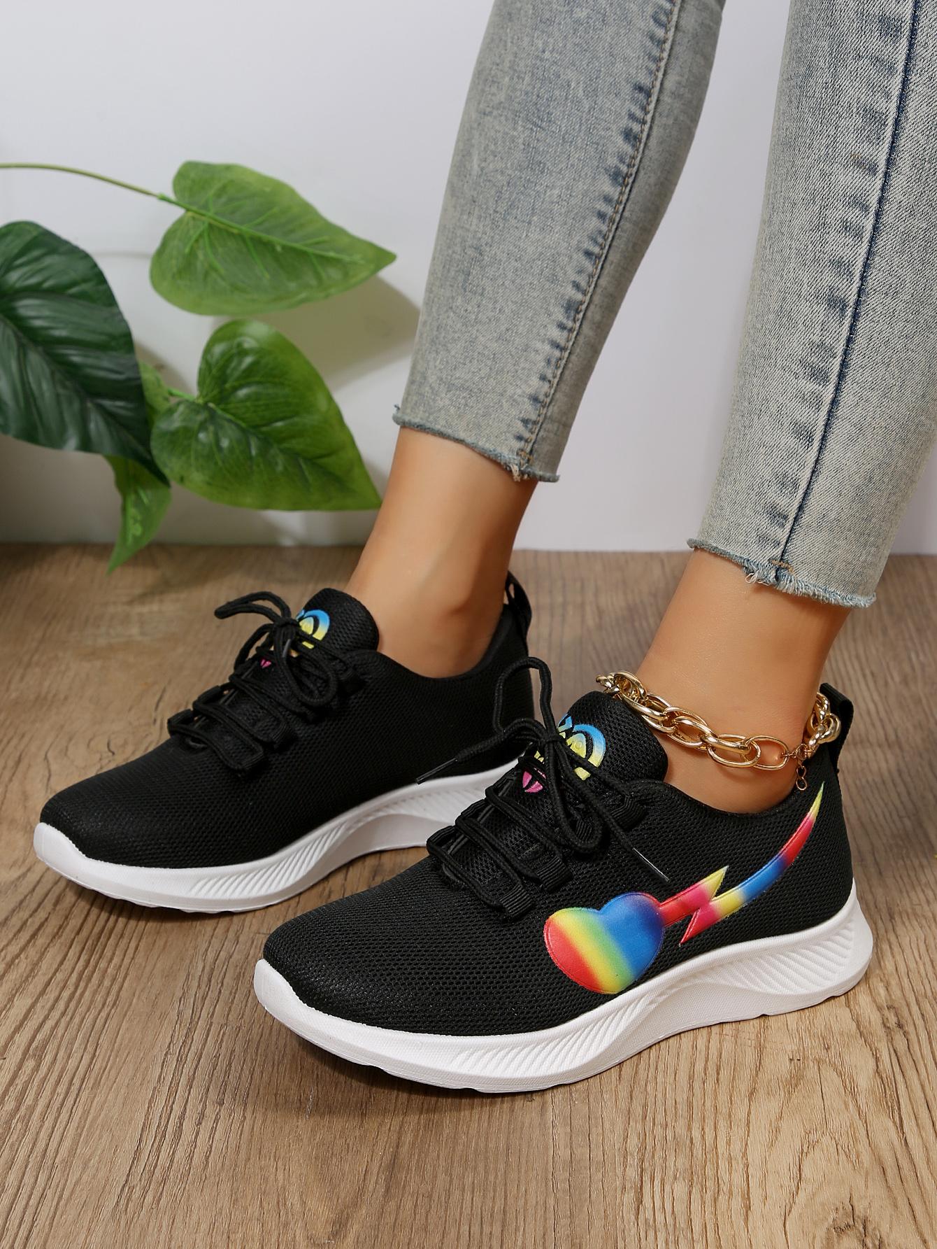 

Женская обувь мода повседневная спортивная женская дышащая сетчатая толстая подошва спортивная обувь забудьте сетку женская вулканизированная обувь 36