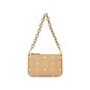 New MCM Leather Shoulder Bag, Portable Crossbody Bag Mini Women's Beige MYZCSSX01I6001