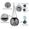 Solar Garden Lights Outdoor Hollow Diamond Pattern Projection Lantern Waterproof Decorative Hanging Lamp for Yard Pathway Decor