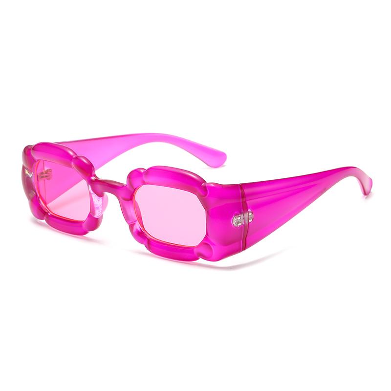 New UV Resistant Polygonal Frame Punk Sunglasses Fashion Personalized INS Eyewear for Women Party Glasses Trendy