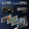 OKYES Dashcam with Front and Rear Cameras Latest Smartphone Easy Image Adjustable Startup High Temperature LED Signal Vehicle 64GB Memory Card