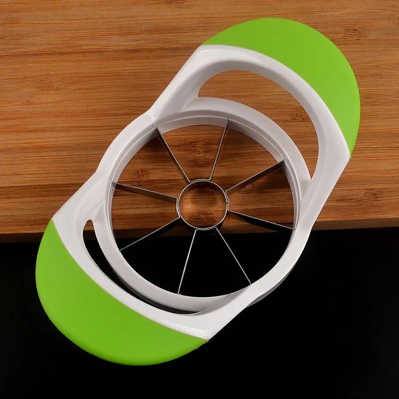 

Stainless Steel Apple Slicer & Corer, Super Sharp Apple Cutter Peeler, Multifunctional Kitchen Tool for Fruit Cutting 18cm зелёный