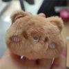 Adorable Plush Bear & Rabbit Brooch Keychain for Kids & Women - Cute Bag or Pin Accessory