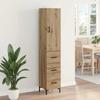 Highboard Artisan Oak 69.5 x 34 x 180 cm Particleboard