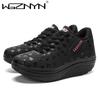Damen Sneaker Keilabsatz Casual Sportschuhe Damen Sneaker Damen Outdoor Schuhe Damen Schnürung Damen Sneaker Zapatillas Mujer