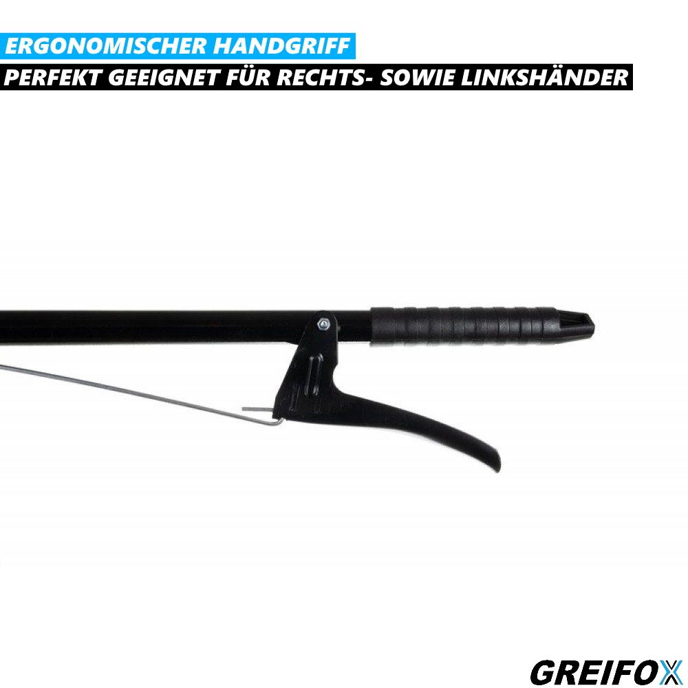 GREIFOX Pomůcka pro uchopování Uchopovací kleště Uchopovací rameno Hliníkové Zvedací kleště Kovové Kleště na odpadky Senioři