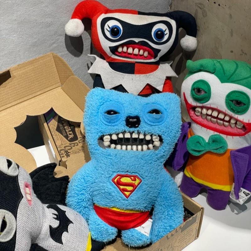 Plush Toys Ugly Monster Batman Joker Funny Ugly Monster Plush Dolls Birthday Gifts for Boys and Girls