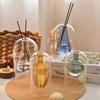 Minimalist Coloful Aroma Diffuser Glass Bottle Home Fragrance Essential Oil Container Party Gift  for Modern Home Decorations