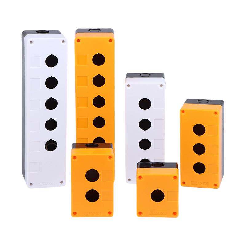22Mm Installation Aperture Waterproof Dust-Proof La38Lay 37X B2 Button Switch Control Box 1/2/3/4/5 Hole Height 65Mm