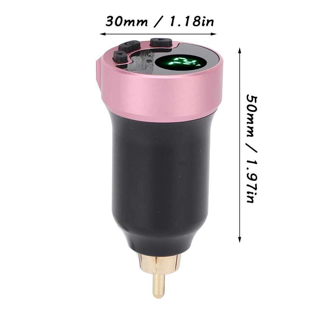 Tattoo Power Supply Cordless Interface LED Display Screen USB Re able Tattoo Machine Supply