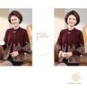 Autumn/Winter Knit Cardigan & Sweater Coat Set for Middle-Aged Women - Ideal for Mother-in-Law Wedding Banquet