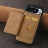 Luxury Leather Cards Solt Wallet Case For Google Pixel 9A 9 9Pro XL 8 8Pro 8A Card Holder Shockproof Back Business Bag Cover