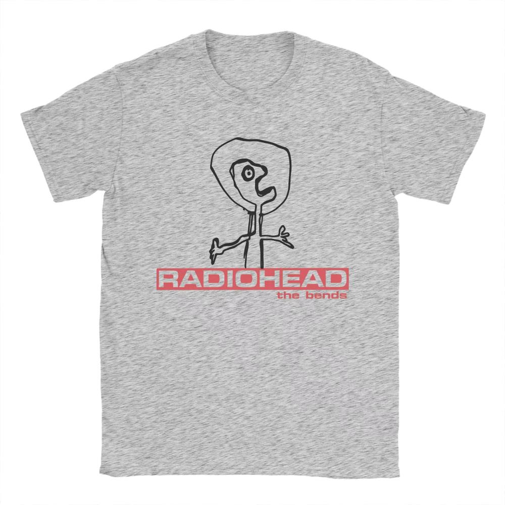 2026 Mens and Womens Radiohead The Bend T Shirts Cotton Clothes Fashion Short Sleeve Crewneck Tee Shirt Plus Size New TShirts