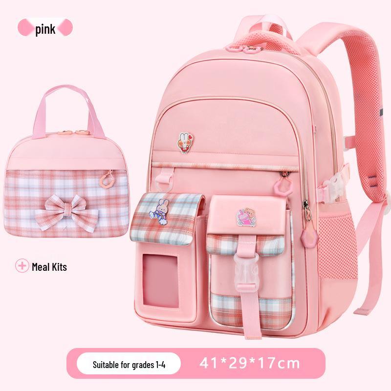 „Ultralehká školní taška s ochranou páteře pro dívky ze základních škol (Třídy 3-6)"