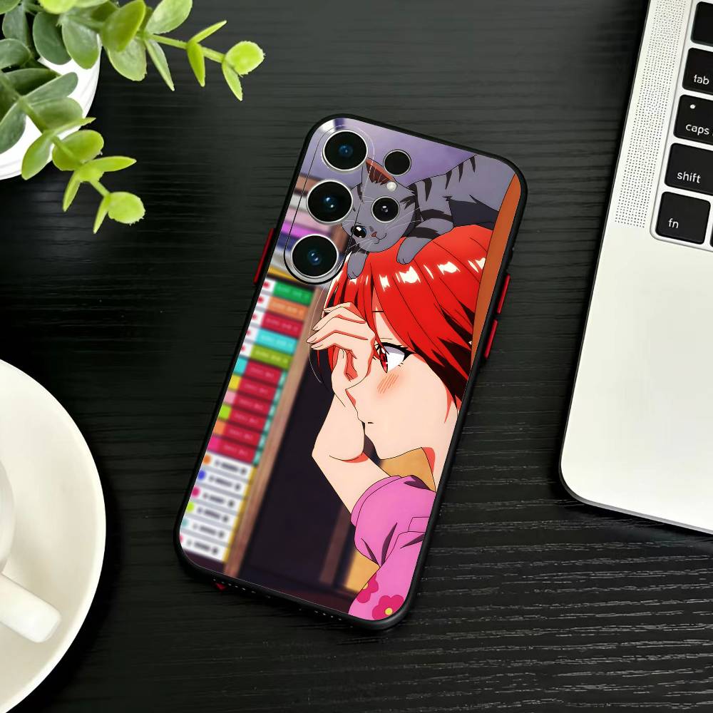 Kino Himari and Asanagi Yori Phone Case For Samsung S26,S25,S24,S23,S22,S21,S20,S30,Ultra,Plus,Fe,Note,5G Black Cover