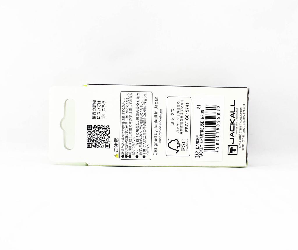 Jackall Timon Tap Dancer 31 mm Sinking Lure Tackey Chart Neon (5862)