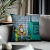Trending Iice Spiceead Cushion Cover Antidustmite Pillowcase Invisible Zipper Silky Short Plush Sofa Cushion Cover