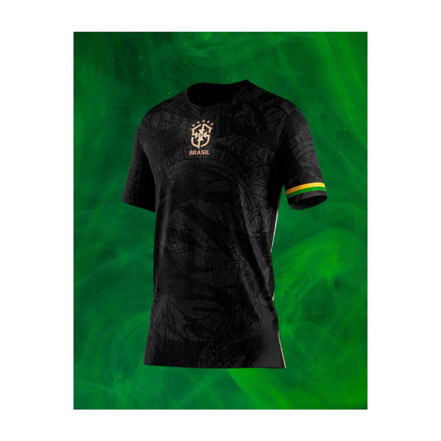 

Brazil The Prince Special Design Soccer Jersey Breathable Polyester Fabric Football Jersey S чистый