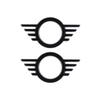 Suitable for BMW mini MINI wing door lift decorative sticker cooper door lift personalized modification countrymen