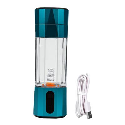 Bouteille d'eau hydrogène Affichage LED 8000ppb 208ml Rechargeable Portable Ioniseur d'eau hydrogène pour Usage Quotidien Voyage Sports