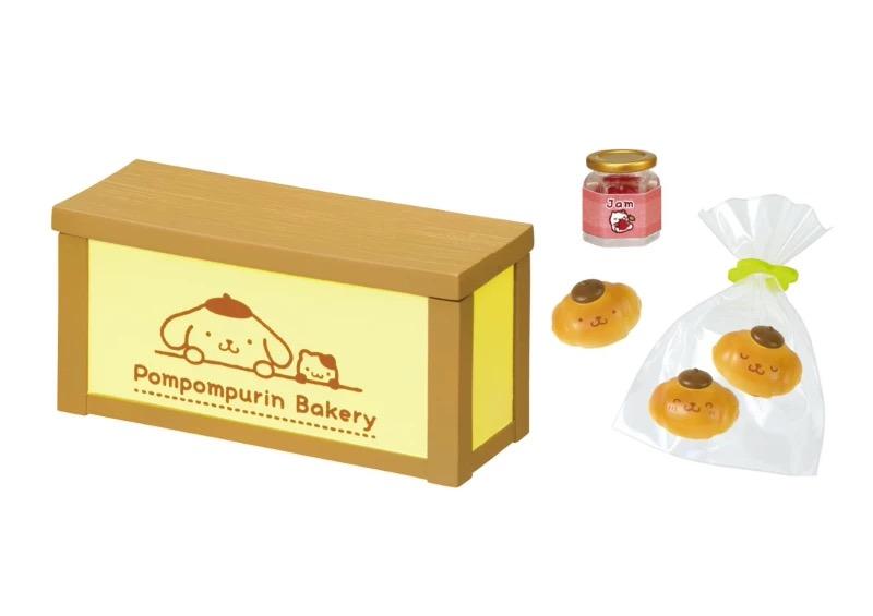 Re-Ment Pom Pom Purin Bakery Full Set Miniature Scene Toy Desk Display Decor Collectible Gift
