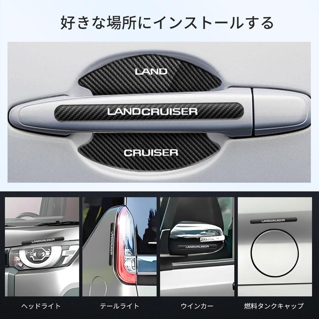 LUTU Door Handle Protector Parts, Land Cruiser 250, April 2024 Released Model, Exclusive Scratch-Resistant,