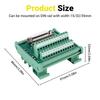 2025 Trend DB25 DIN Rail Mount Interface Module Male/Female Connector Breakout Board