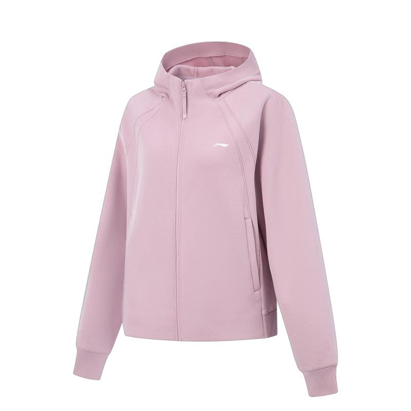 

Li-Ning Women s Fleece-Lined Hooded Cardigan S