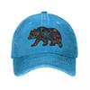 Walking Bear Baseball Cap Sunscreen Christmas Hats MenS Caps WomenS
