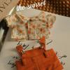 Mini Doll Clothes 2 Colors Clothes Overalls Suit New Toys Accessories  20cm Cotton Doll
