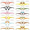 Hawaiian Party Parrot & Flamingo Paper Glasses - Summer Fun Theme