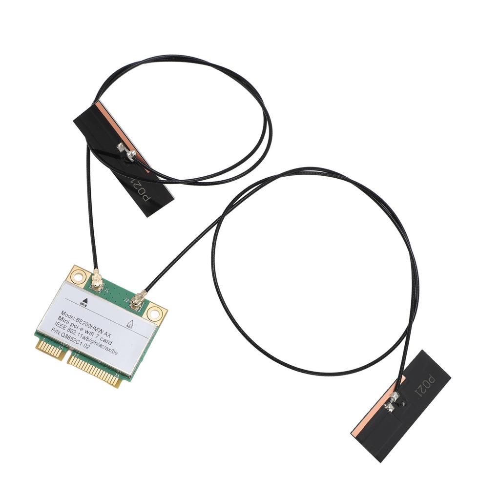Mini PCI E WiFi 7 Card 8774Mbps 2 Band Gigabit Wireless Network Card BE200HMW para PC