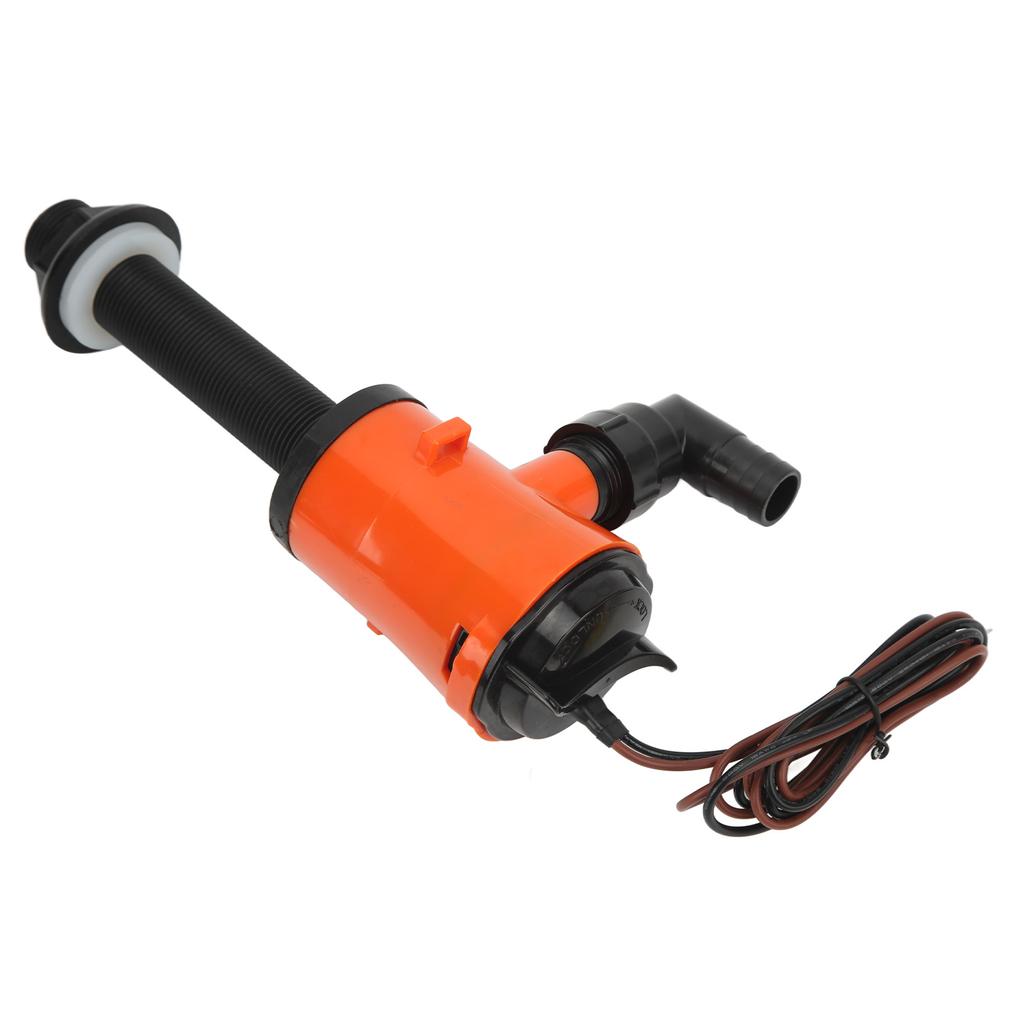 Pompa Aeratore Vasca del Vivo 800GPH 12V 4.0A Portatile Sommergibile Pompa Acquario per Barca Marina