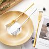 ZISIZ Stainless Steel 4-Tine Dessert Forks (5-Pack)