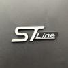 3D Metal Logo ST Line Emblem Car Trunk Badge For Ford Edge Puma Kuga Mondeo Fiesta Ecosport Focus ST Line Sticker Accessories